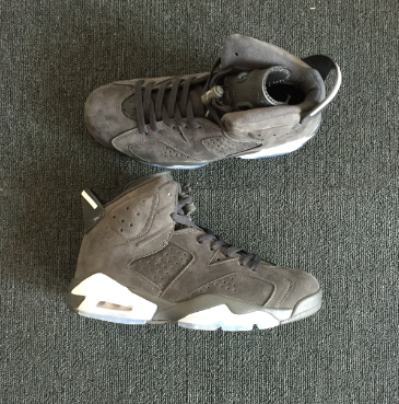 Air Jordan 6 Cool Grey Suede